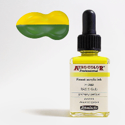 [SCHMINCKE 28202023] SCHMINCKE Aero Color Acrylic Ink 28ml Primary Yellow