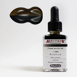 [SCHMINCKE 28606023] SCHMINCKE Aero Color Acrylic Ink 28ml Dark Brown
