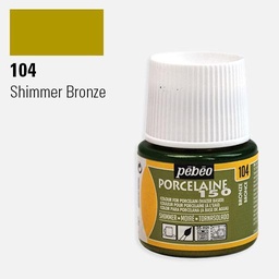 [PEBEO 024104] PEBEO Porcelaine Paint 45ml 104 Shimmer Bronze