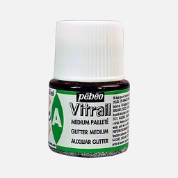 [PEBEO 051001] PEBEO Vitrail Glass Paint Glitter Medium 45ml