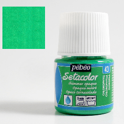 [PEBEO 295043] PEBEO Setacolor Opaque 45ml 43 Shimmer Chlorophyll