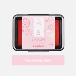 [SHACHIHATA HAC-1-PP] SHACHIHATA Iromoyou Ink Pad Toki (Pastel Pink)