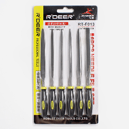 [R'DEER RT-F013] R'DEER Needle File 18cm Set x 6