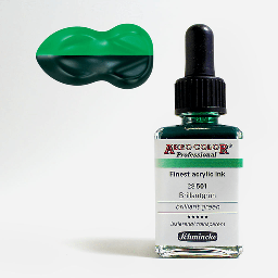 [SCHMINCKE 28501023] SCHMINCKE Aero Color Acrylic Ink 28ml Brilliant Green