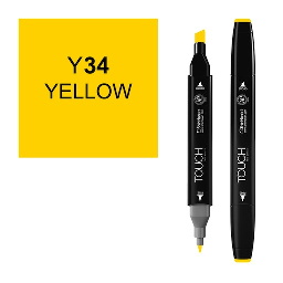 [SHINHAN 1110034] SHINHAN Touch Twin Marker Y34 Yellow