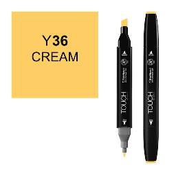 [SHINHAN 1110036] SHINHAN Touch Twin Marker Y36 Cream