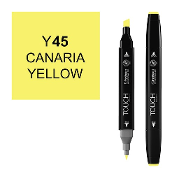 [SHINHAN 1110045] SHINHAN Touch Twin Marker Y45 Canaria Yellow