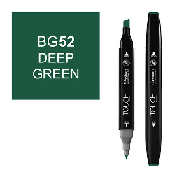 [SHINHAN 1110052] SHINHAN Touch Twin Marker BG52 Deep Green
