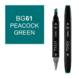 [SHINHAN 1110061] SHINHAN Touch Twin Marker BG61 Peacock Green
