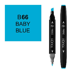 [SHINHAN 1110066] SHINHAN Touch Twin Marker B66 Baby Blue