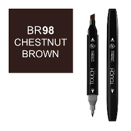 [SHINHAN 1110098] SHINHAN Touch Twin Marker BR98 Chestnut Brown