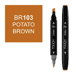 [SHINHAN 1110103] SHINHAN Touch Twin Marker BR103 Potato Brown