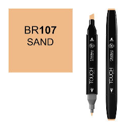 [SHINHAN 1110107] SHINHAN Touch Twin Marker BR107 Sand