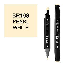 [SHINHAN 1110109] SHINHAN Touch Twin Marker BR109 Pearl White