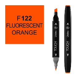 [SHINHAN 1110122] SHINHAN Touch Twin Marker F122 Fluorescent Orange