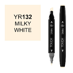 [SHINHAN 1110132] SHINHAN Touch Twin Marker YR132 Milky White