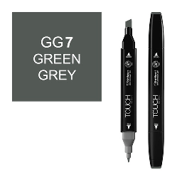 [SHINHAN 1113070] SHINHAN Touch Twin Marker GG7 Green Grey 7