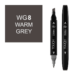 [SHINHAN 1111080] SHINHAN Touch Twin Marker WG8 Warm Grey 8