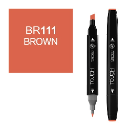 [SHINHAN 1110111] SHINHAN Touch Twin Marker BR111 Brown