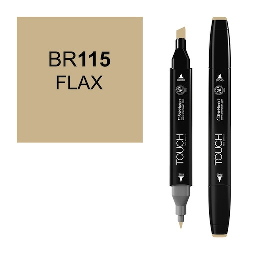 [SHINHAN 1110115] SHINHAN Touch Twin Marker BR115 Flax