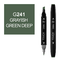 [SHINHAN 1110241] SHINHAN Touch Twin Marker G241 Greyish Green Deep