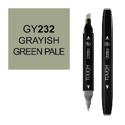 [SHINHAN 1110232] SHINHAN Touch Twin Marker GY232 Greyish Green Pale