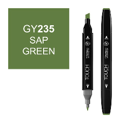 [SHINHAN 1110235] SHINHAN Touch Twin Marker GY235 Sap Green