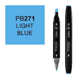 [SHINHAN 1110271] SHINHAN Touch Twin Marker PB271 Light Blue