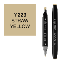 [SHINHAN 1110223] SHINHAN Touch Twin Marker Y223 Straw Yellow