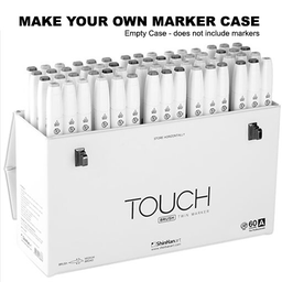 [SHINHAN 2756030] SHINHAN Touch Case For 60 Markers White
