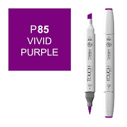 [SHINHAN 1210085] SHINHAN Touch Brush Twin Marker P85 Vivid Purple