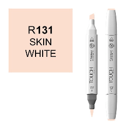 [SHINHAN 1210131] SHINHAN Touch Brush Twin Marker R131 Skin White