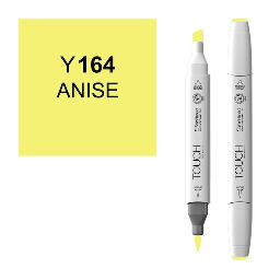 [SHINHAN 1210164] SHINHAN Touch Brush Twin Marker Y164 Anise