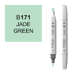 [SHINHAN 1210171] SHINHAN Touch Brush Twin Marker B171 Jade Green