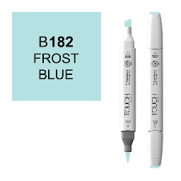 [SHINHAN 1210182] SHINHAN Touch Brush Twin Marker B182 Frost Blue