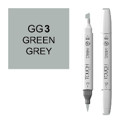 [SHINHAN 1213030] SHINHAN Touch Brush Twin Marker GG3 Green Grey 3