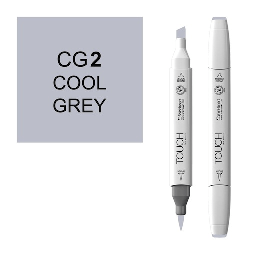 [SHINHAN 1212020] SHINHAN Touch Brush Twin Marker CG2 Cool Grey 2