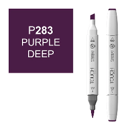[SHINHAN 1210283] SHINHAN Touch Brush Twin Marker P283 Purple Deep