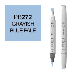 [SHINHAN 1210272] SHINHAN Touch Brush Twin Marker PB272 Greyish Blue Pale