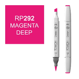 [SHINHAN 1210292] SHINHAN Touch Brush Twin Marker RP292 Magenta Deep