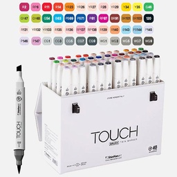 [SHINHAN 1214800] SHINHAN Touch Brush Twin Marker Set x 48