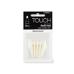 [SHINHAN 2870001] SHINHAN Touch Refill Nib Chisel 6mm x 5