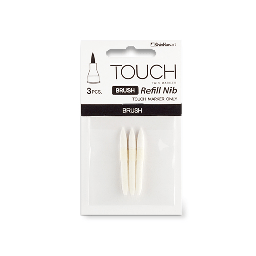 [SHINHAN 2870004] SHINHAN Touch Refill Nib Brush x 3