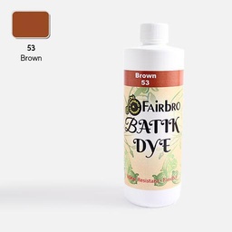 [FAIRBRO 258-50-053] FAIRBRO Batik Dye 500ml 53 Brown