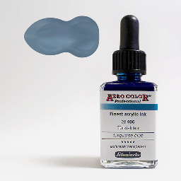 [SCHMINCKE 28406023] SCHMINCKE Aero Color Acrylic Ink 28ml Turquoise Blue