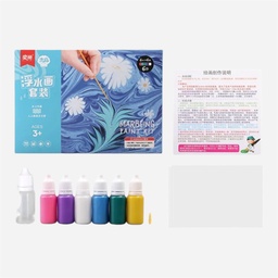[OVJ 6950192201034] OVJ Marbling Paint 6ml Set x 6
