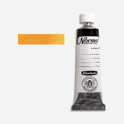 [SCHMINCKE 11230009] SCHMINCKE Norma Oil Color 35ml Chrome Yellow Hue Middle