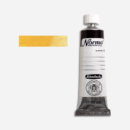 [SCHMINCKE 11228009] SCHMINCKE Norma Oil Color 35ml Chrome Yellow Hue Light