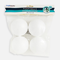 [MULTICRAFT SB007] MULTICRAFT Craft Medley Foam Ball 3” x 4