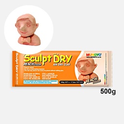 [MUNGYO MF-500] MUNGYO Sculpt Air Dry Clay 500g Peach